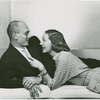 Publicity shot of Yul Brynner (The King) and Gertrude Lawrence (Anna Leonowens) of The King and I