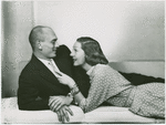 Publicity shot of Yul Brynner (The King) and Gertrude Lawrence (Anna Leonowens) of The King and I