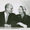 Publicity shot of Yul Brynner (The King) and Gertrude Lawrence (Anna Leonowens) of The King and I