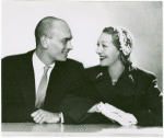 Publicity shot of Yul Brynner (The King) and Gertrude Lawrence (Anna Leonowens) of The King and I