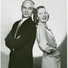 Publicity shot of Yul Brynner (The King) and Gertrude Lawrence (Anna Leonowens) of The King and I