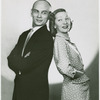 Publicity shot of Yul Brynner (The King) and Gertrude Lawrence (Anna Leonowens) of The King and I