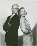 Publicity shot of Yul Brynner (The King) and Gertrude Lawrence (Anna Leonowens) of The King and I