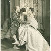 Yul Brynner and Gertrude Lawrence in the stage production The King and I