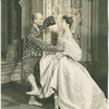 Yul Brynner and Gertrude Lawrence in the stage production The King and I
