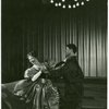 Barbara Cook (Anna Leonowens) and Farley Granger (The King) in the 1960 revival of The King and I