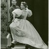 Farley Granger (The King) and Barbara Cook (Anna Leonowens) in the 1960 revival of The King and I