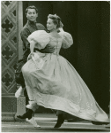 Farley Granger (The King) and Barbara Cook (Anna Leonowens) in the 1960 revival of The King and I