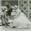 Unidentified actor, Farley Granger (The King) and Barbara Cook (Anna Leonowens) in the 1960 revival of The King and I