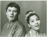 Stanley Grover (Lun Tha) and  Eleanor Calbes (Tuptim) in the 1968 revival of The King and I