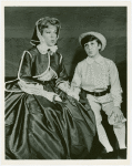 Risë Stevens (Anna Leonowens) and James Harvey (Louis Leonowens) in the 1964 revival of The King and I