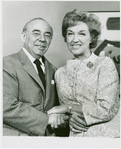 Richard Rodgers (music) and Risë Stevens (Anna Leonowens) of the 1964 revival of The King and I