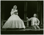 Constance Towers (Anna Leonowens) and Michael Kermoyan (The King) in the 1968 revival of The King and I