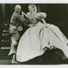 Yul Brynner  (The King) and Constance Towers (Anna Leonowens) in the 1977 revival of The King and I
