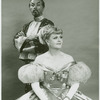 Michael Kermoyan (The King) and Angela Lansbury (Anna Leonowens replacement) in the 1977 revival of The King and I
