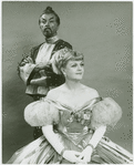 Michael Kermoyan (The King) and Angela Lansbury (Anna Leonowens replacement) in the 1977 revival of The King and I