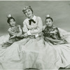 Angela Lansbury (Anna Leonowens) and Royal Children in the 1977 revival of The King and I
