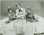 Angela Lansbury (Anna Leonowens) and Royal Children in the 1977 revival of The King and I