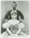 Angela Lansbury (Anna Leonowens replacement) and Michael Kermoyan (The King) in the 1977 revival of The King and I