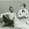 Michael Kermoyan (The King) and Angela Lansbury (Anna Leonowens replacement) in the 1977 revival of The King and I