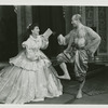 Gertrude Lawrence and Yul Brynner in stage production The King and I