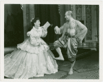 Gertrude Lawrence and Yul Brynner in stage production The King and I