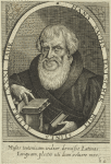 Hans Sachs Teutscher Poet seines Alters LXXXI Jahr