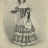 Madamoiselle Schieroni, in the character of Susanna in Mozart's opera Le nozze di Figaro; Voi che sapete.