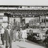 View of West 125th Street looking east towards Eighth Avenue, Harlem, 1939