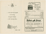Program (Feb. 26-Mar. 3, 1951) for the pre-Broadway tryout of The King and I at the Shubert Theatre (New Haven, Conn.)