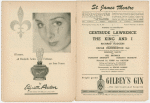 Program (dated 5/28/1951) for The King and I