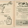 Program (dated 5/28/1951) for The King and I