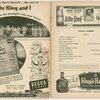 Program (dated 5/28/1951) for The King and I