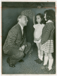 Richard Rodgers (music) interviewing Sandra Salinas and Andrea Applebome to be in the original production of The King and I