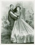 Yul Brynner (The King) and Celeste Holm (Anna Leonowens repalcement) in The King and I