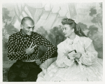 Yul Brynner (The King) and Constance Carpenter (Anna Leonowens replacement) in The King and I