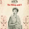 Souvenir program featuring Celeste Holm (Anna Leonowens replacement) for The King and I