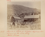 House & store of Clifton Hydraulic Mining Co., Oro, Arizona. Gold mines