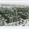 Aerial view of Harlem, looking southeast, possibly from Edgecombe Avenue above Colonial (now Jackie Robinson) Park, in 1939