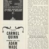 Program (dated 7/16/1962) for The Sound of Music with Jeannie Carson (Maria Rainer replacement)