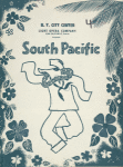 Souvenir program for the 1957 revival of South Pacific