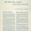 Souvenir program for the 1957 revival of South Pacific