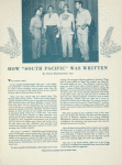 Souvenir program for the 1957 revival of South Pacific