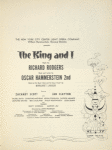 Souvenir program for the 1956 revival of the King and I