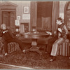 George Wessels and William Gillette in a scene from Sherlock Holmes