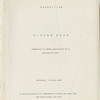 Exposition cent cinquantieme anniversaire de Victor Hugo commémorant le 150ème anniversaire de la naissance du poète, 16 Février--15 Avril 1952.