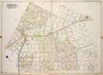 Queens, Vol. 2A, Double Page Plate No. 18; Part of Ward Two Newtown. [Map bounded by Toledo St., Hanover Ave., Queens Blvd., Jupiter Ave., Gwydir St.; Including  Division Ave., Grand St., Simonson Pl., Maurice Ave.]