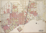 Queens, Vol. 2A, Double Page Plate No. 24; Part of Ward Two Newtown. [Map bounded by Shaler St., Fremont St., Schley St., Myrtle Ave., Epsilon PL., Cypress Hill Road., Anna PL.; Including Alden Ave., Fairmont St., Walter St., Forest Ave., Linden St., Traffic St.]