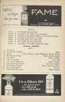 Program (dated 11/20/1961) for The Sound of Music with Martha Wright (Maria Rainer replacement)