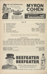 Program (dated 11/20/1961) for The Sound of Music with Martha Wright (Maria Rainer replacement)